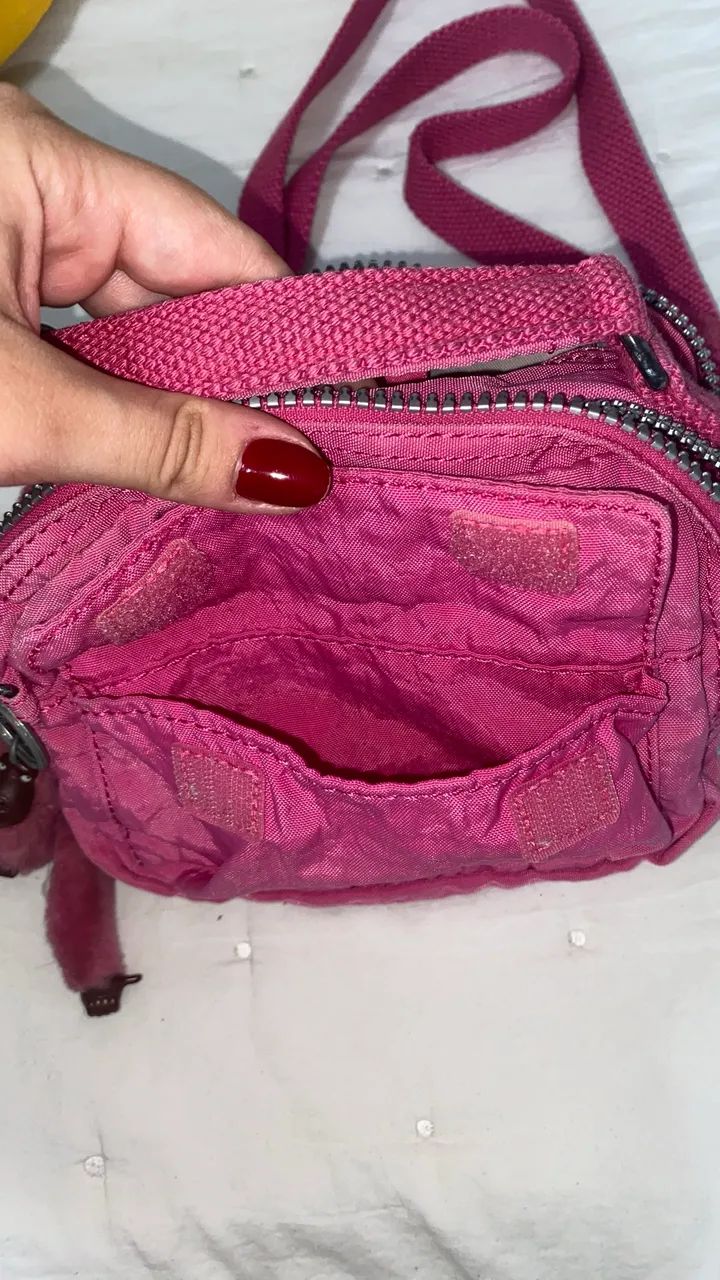 bolsinha rosa - kipling  - Foto 5