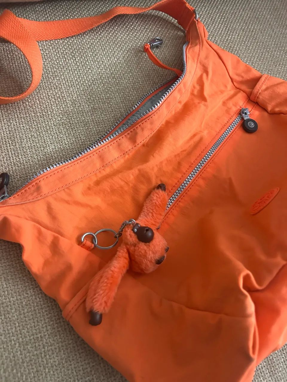 Bolsa Kipling Laranja Original - Foto 3