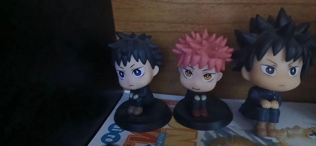 Figures chibi Jujutsu Kaisen(itadori e Megumi) - Foto 4