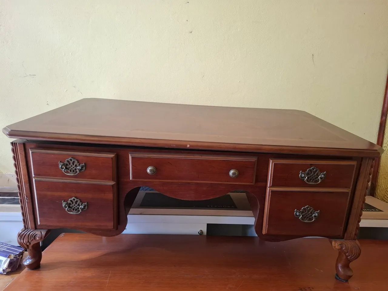 Mesa escrivaninha (Antiguidade) - Foto 3