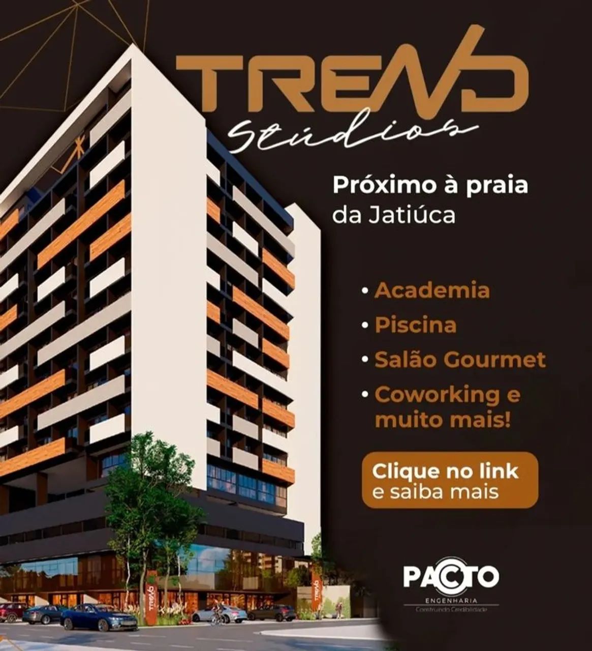 TREND STUDIOS - STUDIOS À VENDA PERFEITO PARA AIRBNB NA JATIÚCA MACEIÓ-AL