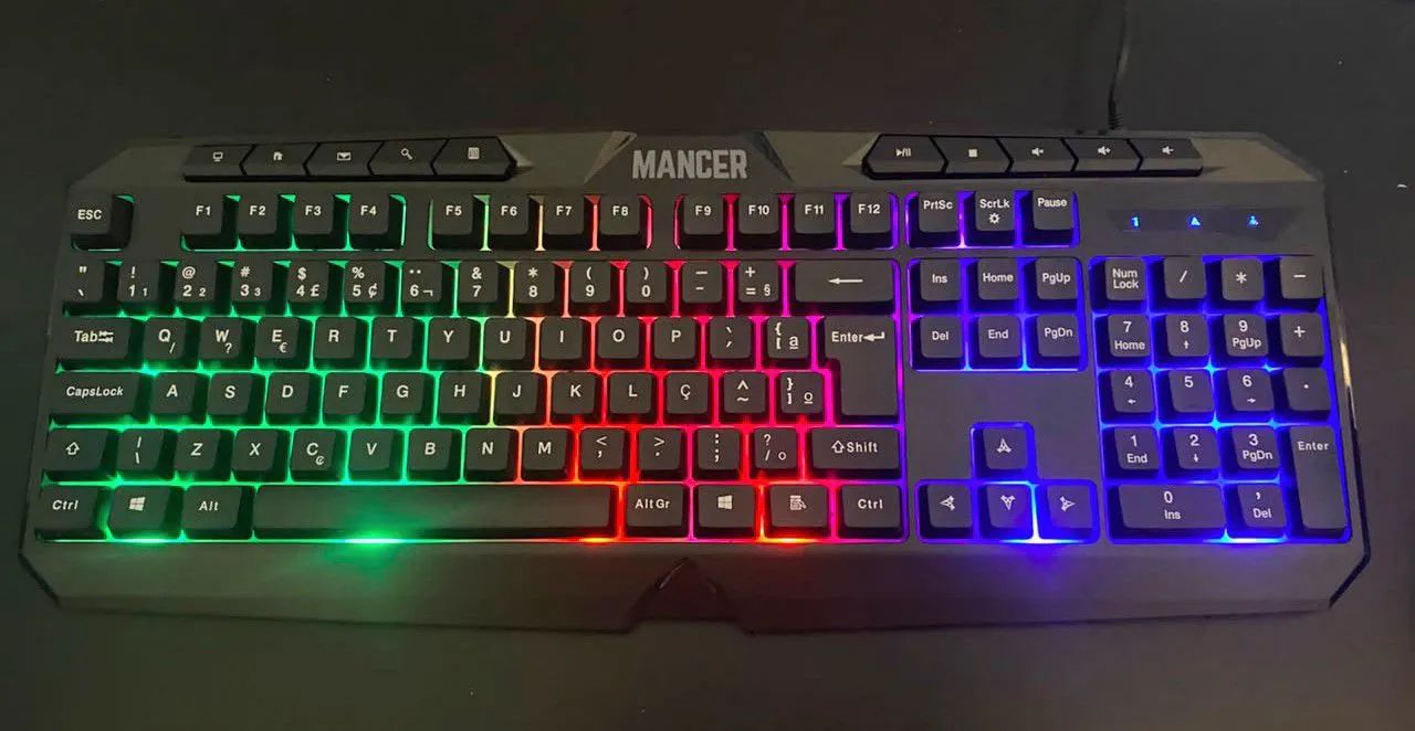 Teclado e Mouse Gamer Mancer ORC V2 - Foto 2