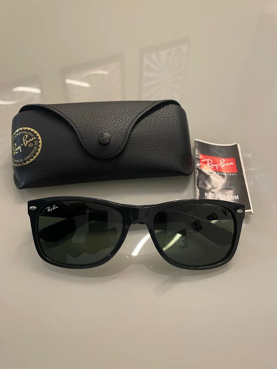 Óculos de Sol Ray Ban 2132 New Wayfarer Classic - Foto 4