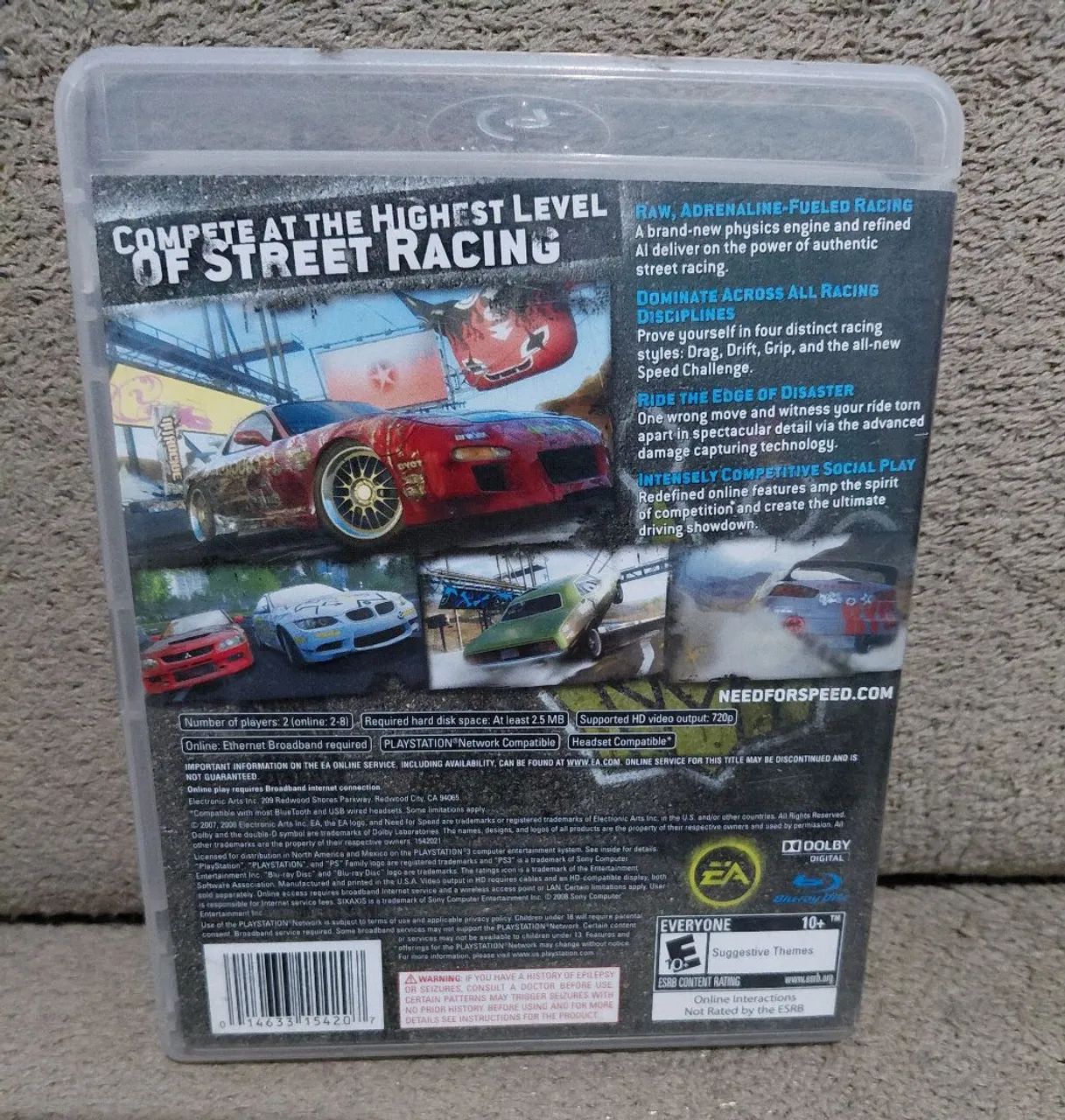 Jogo Need for speed prostreet Ps3  - Foto 4