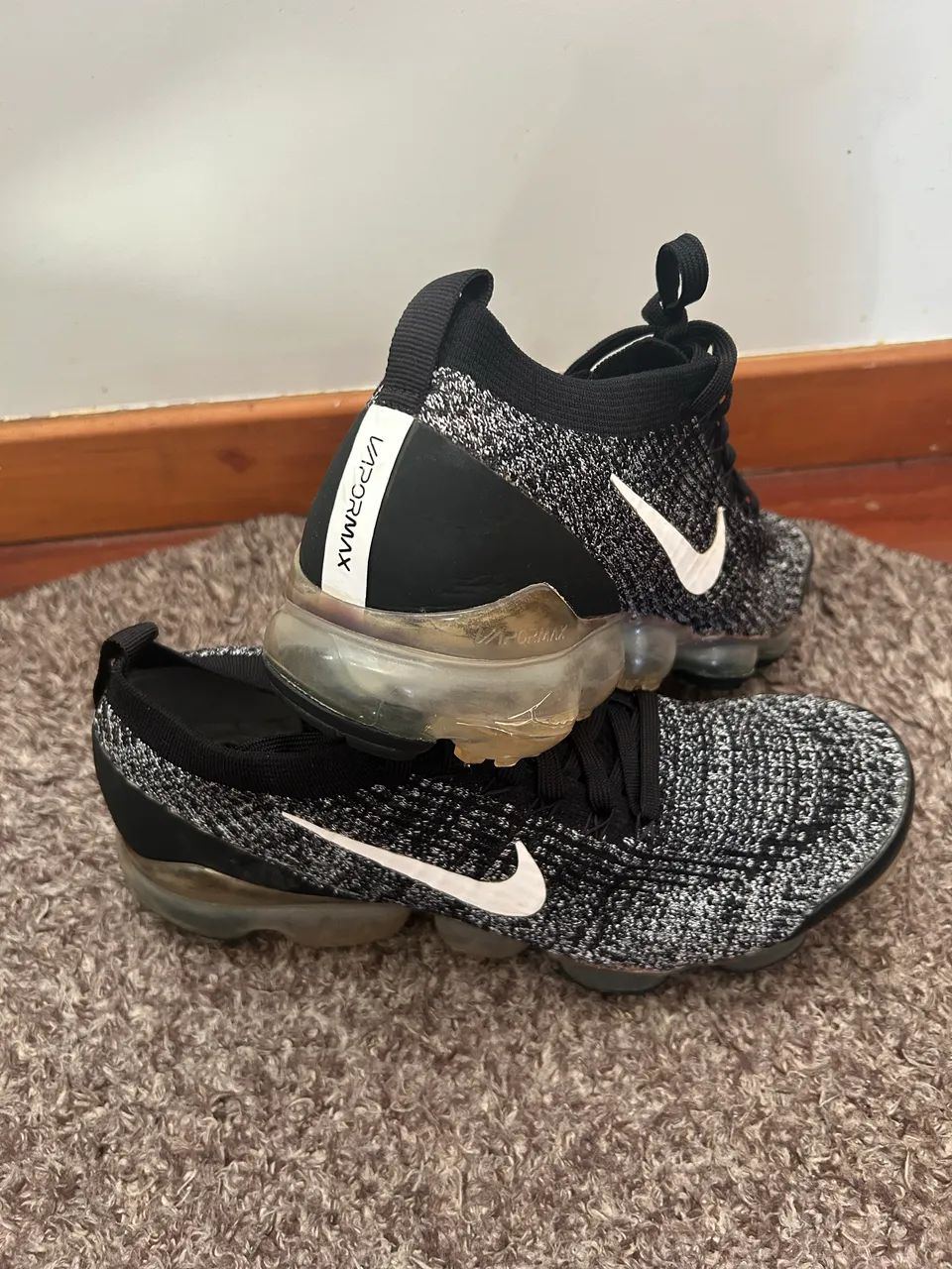 Nike Air VaporMax Flyknit 3 Oreo - Usado - Foto 2