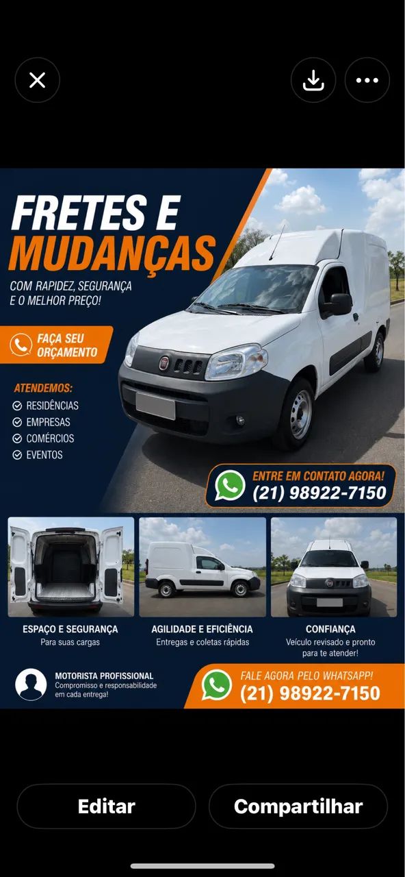 Pequenos fretes 