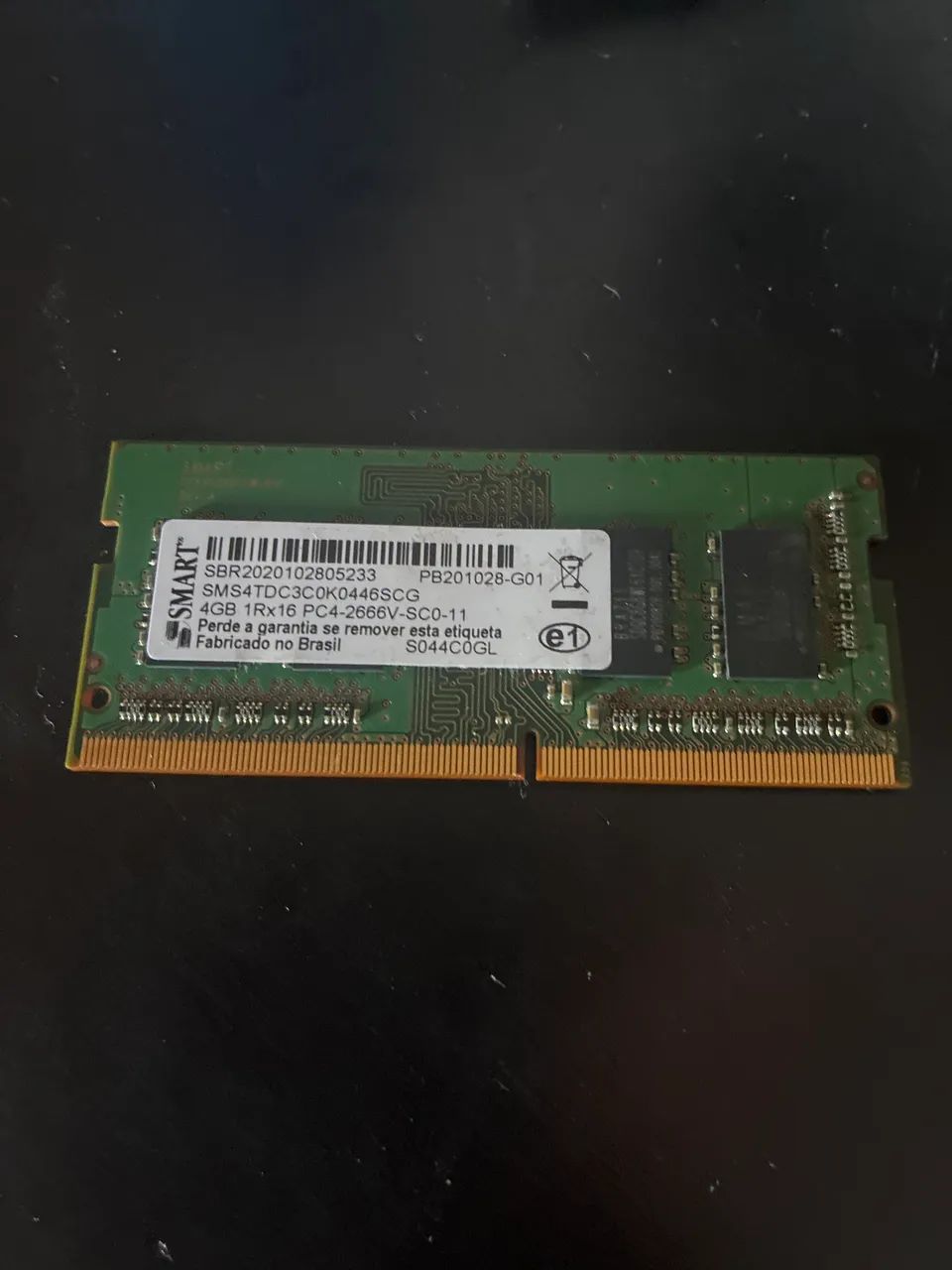 MEMORIA RAM NOTEBOOK 4gb ddr4