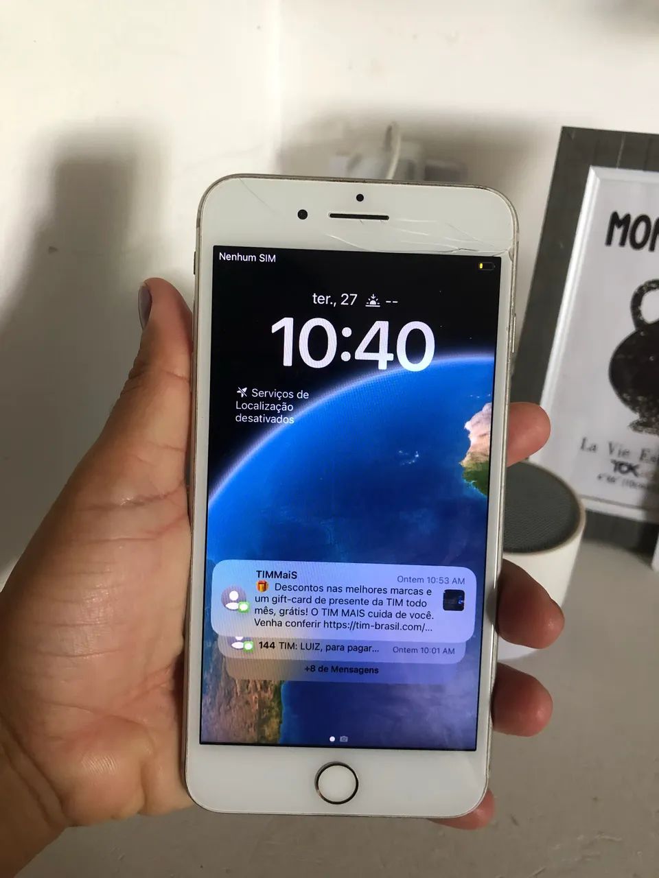 Vendo dois iPhones 8 Plus, ambos com 64GB. - Foto 5