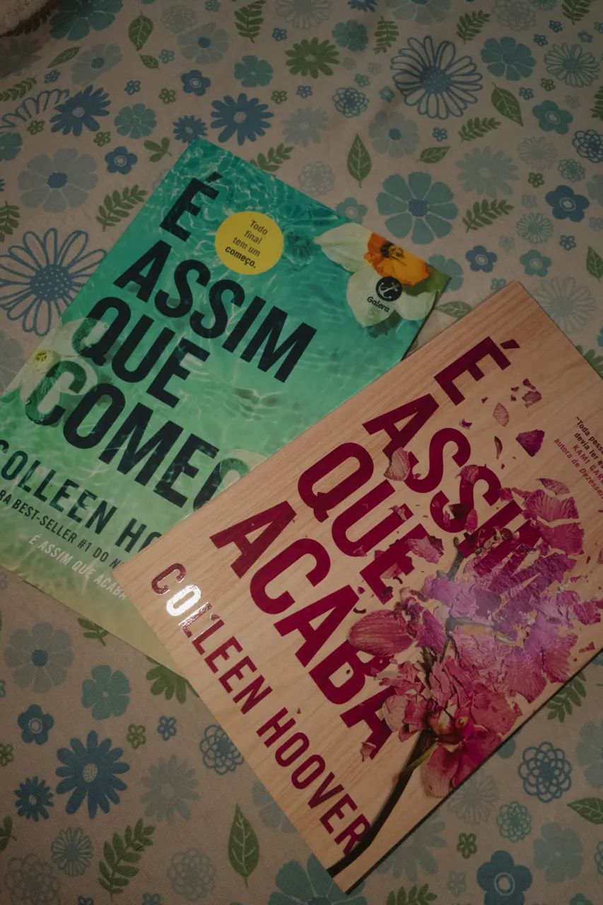 Kit livros E assim que acaba e E assim que começa Colleen Hoover