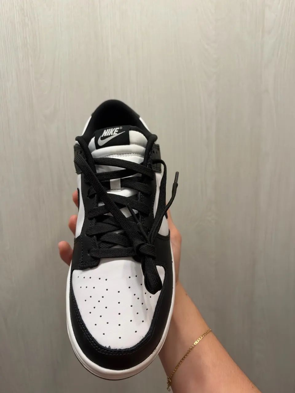 Nike Dunk Low Panda Black White - Foto 2