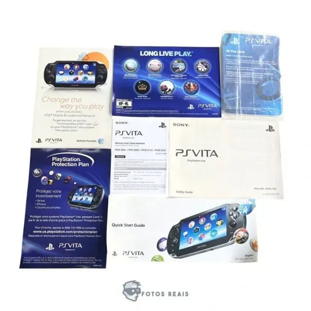 CONSOLE PLAYSTATION VITA PSVITA 64GB DESBLOQUEADO SEMINOVO - PS