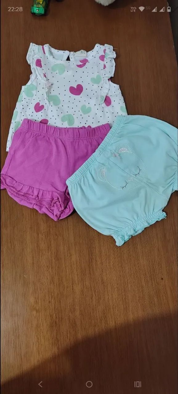 Lote bebê menina RN P - Foto 4