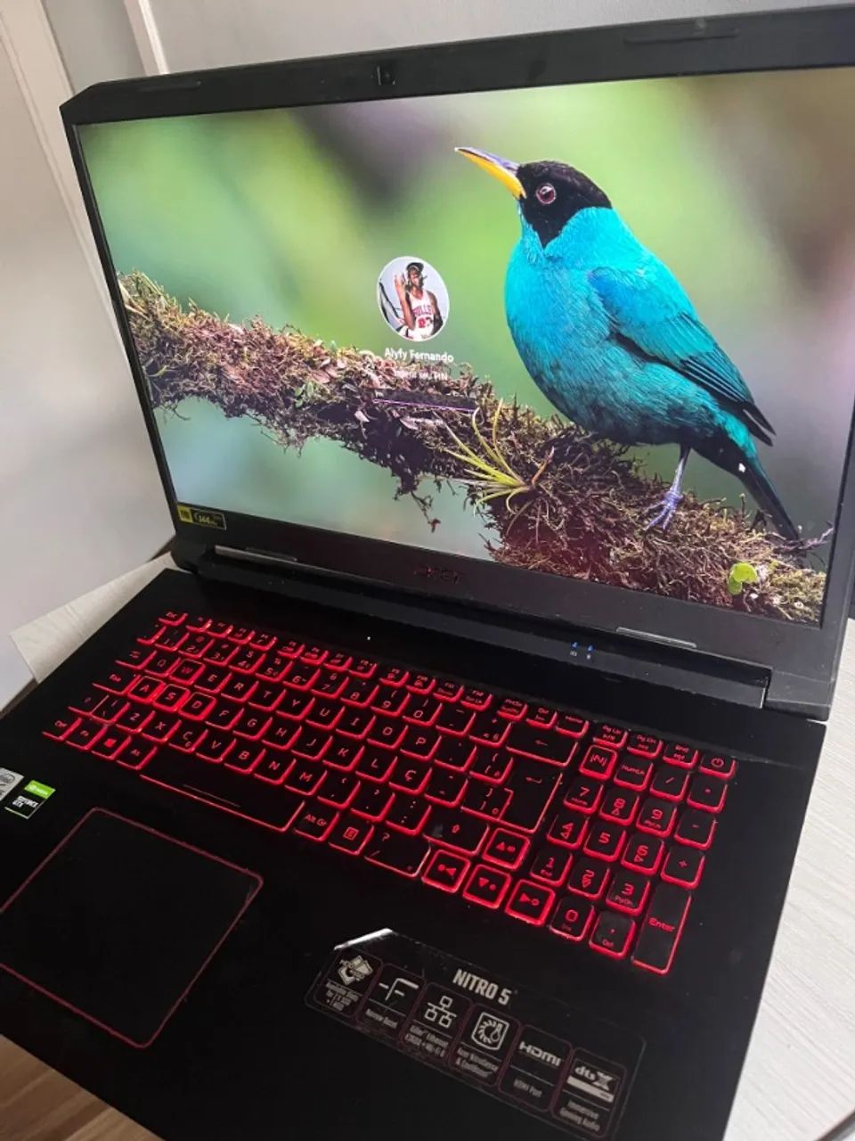 Notebook Gamer Acer Nitro 5 - i5 + GTX + 144Hz - Foto 2