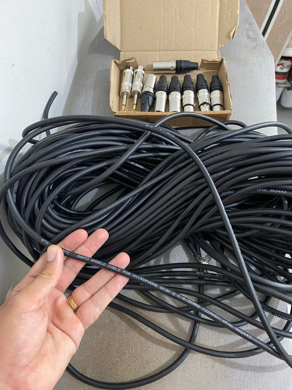Fio microfone 