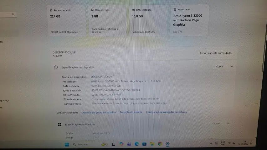 PC Gamer - Ótimo Desempenho e Custo-Benefício!  - Foto 2