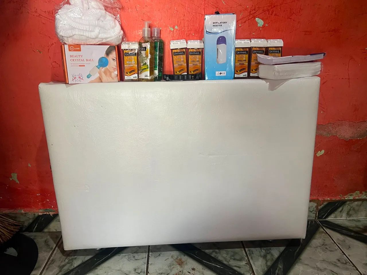 Uma maca de depilação tipo mala - Foto 4