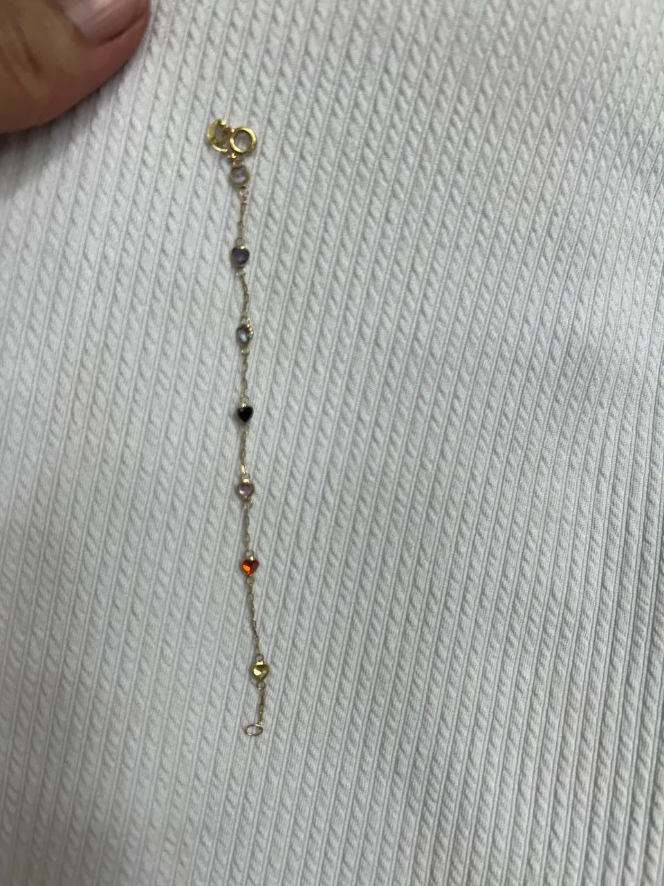 Pulseira ouro infantil 