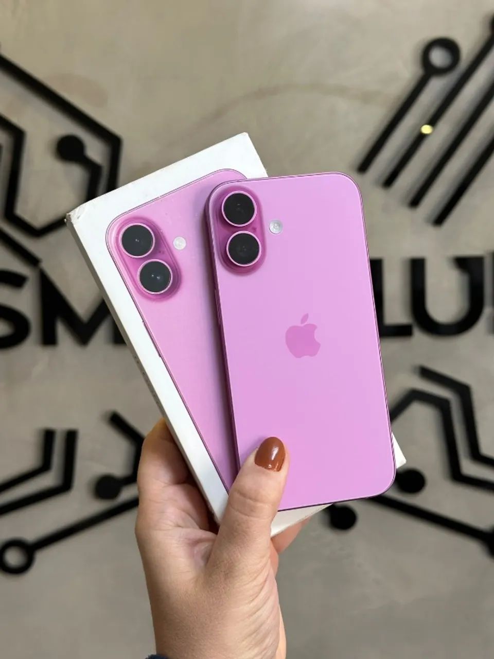 iPhone 16 Pink 128GB 93% (Nota e garantia de 90 dias)