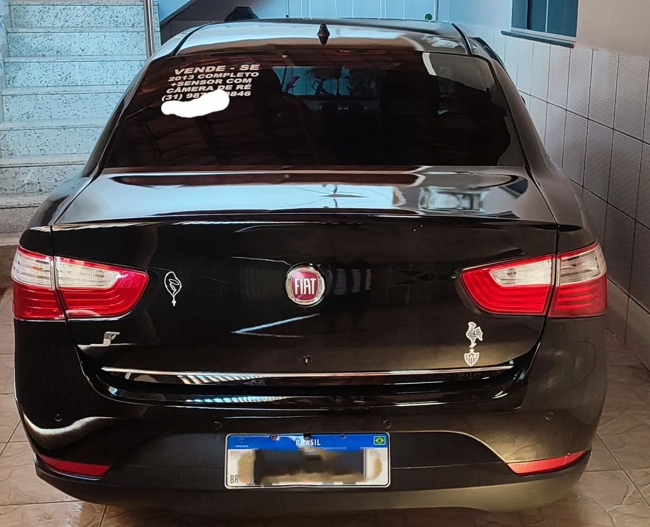 Fiat Grand Siena Attrac. 1.4 EVO F.flex 8V 2013 - Foto 2