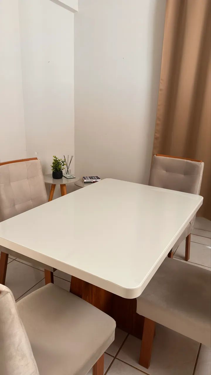 Mesa de jantar 4 cadeiras - Foto 2
