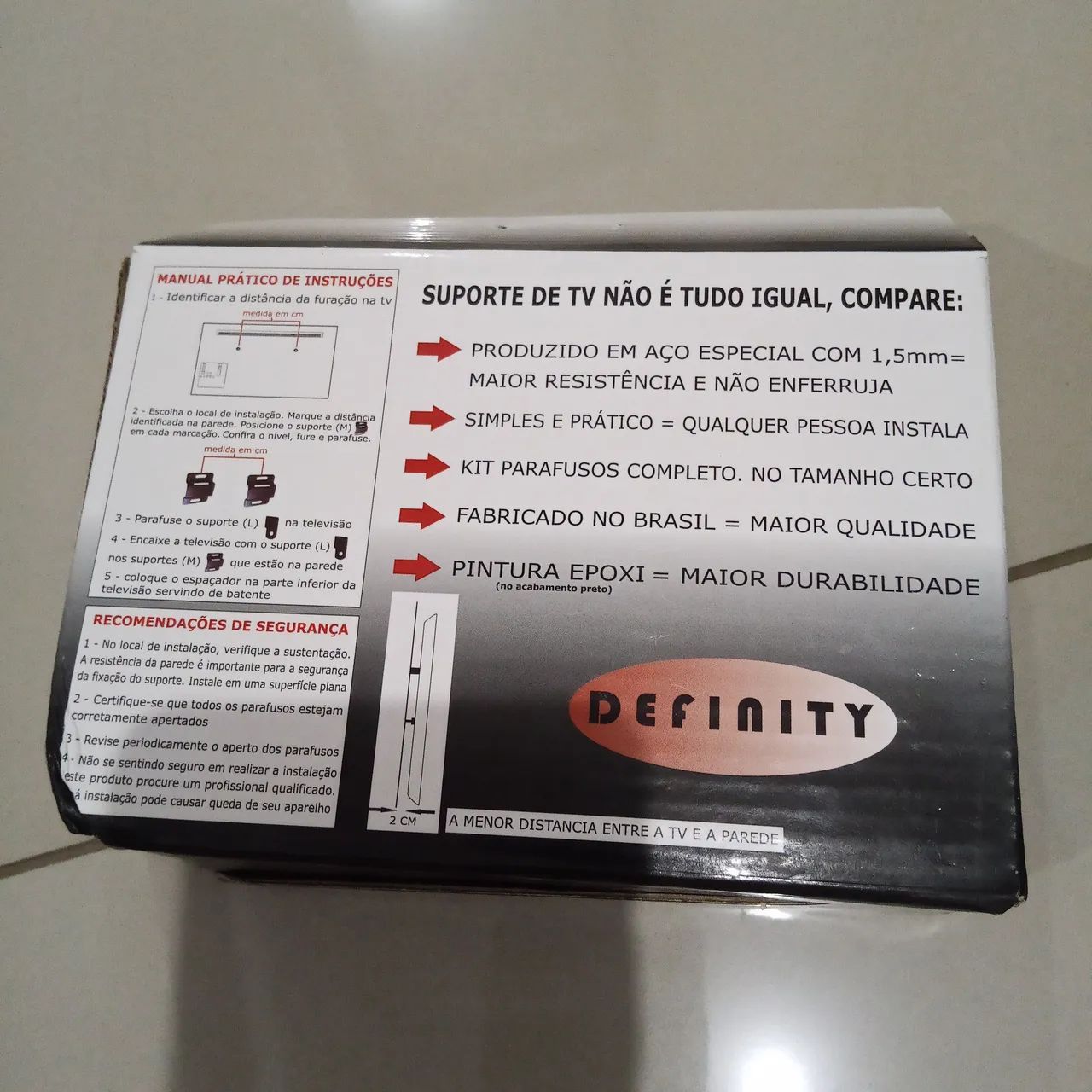 Suporte para TV simples  - Foto 2