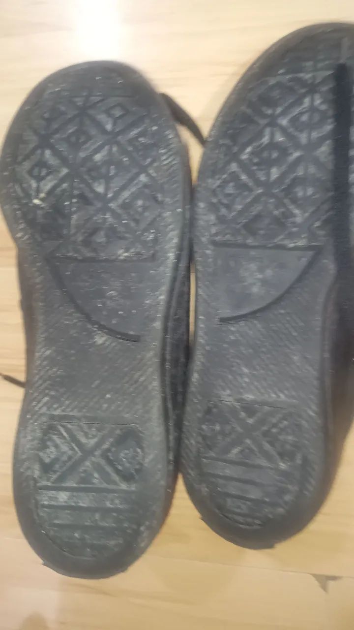 Tênis ALL Star n 40 preto  - Foto 4
