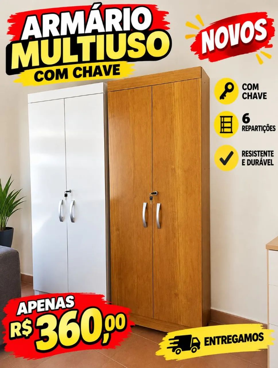 MULTIUSOS COM CHAVE 