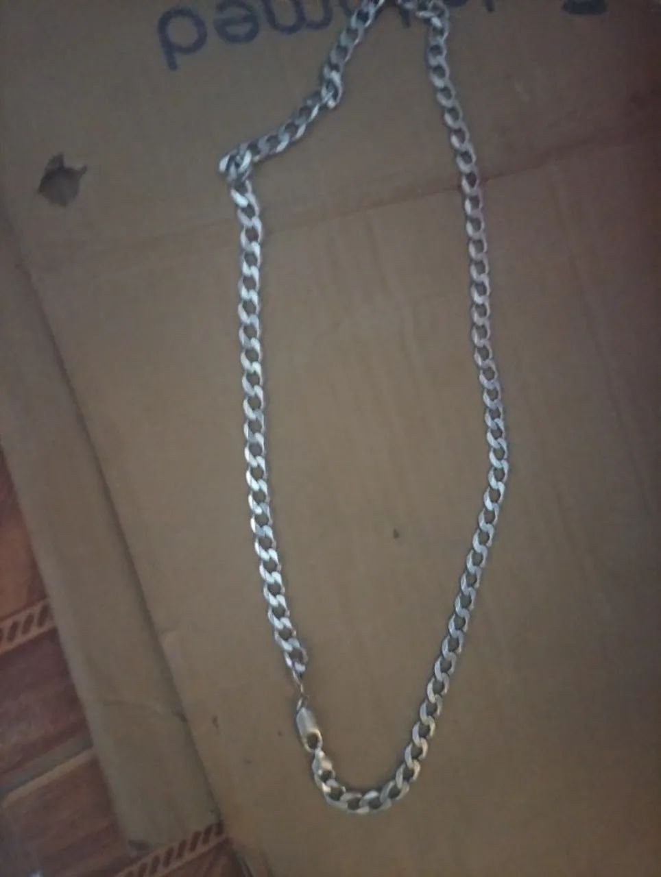 Cordão de prata