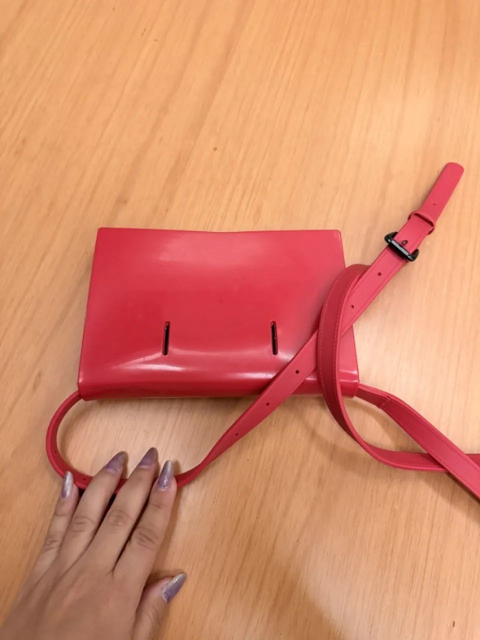 Bolsa Envelope Santa Lolla Vermelha - Foto 4