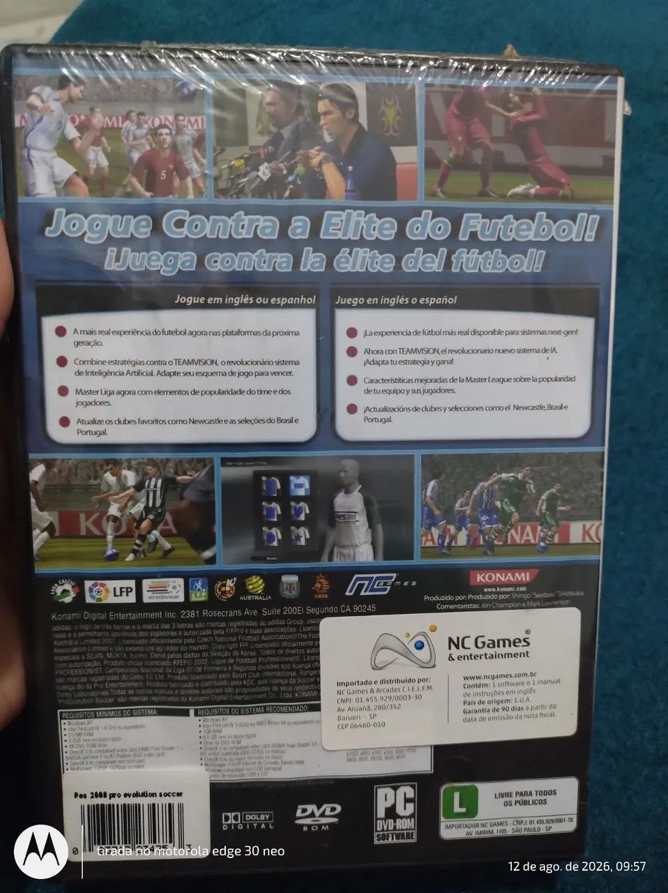Pes 2008 pro evolution soccer para Pc  - Foto 3