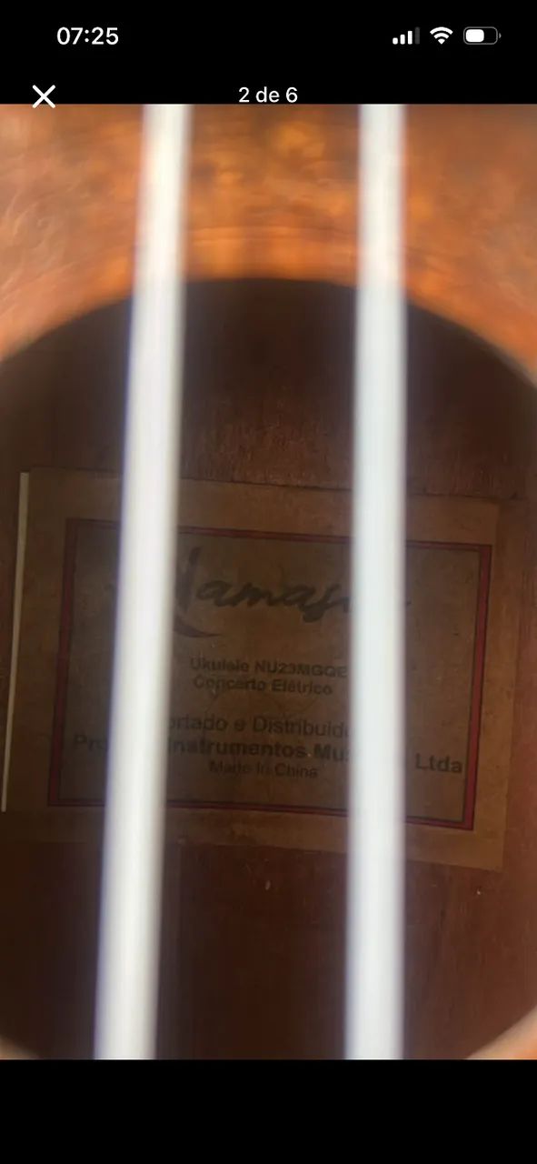 Vendo Ukulele + Caixa 250$ - Foto 2
