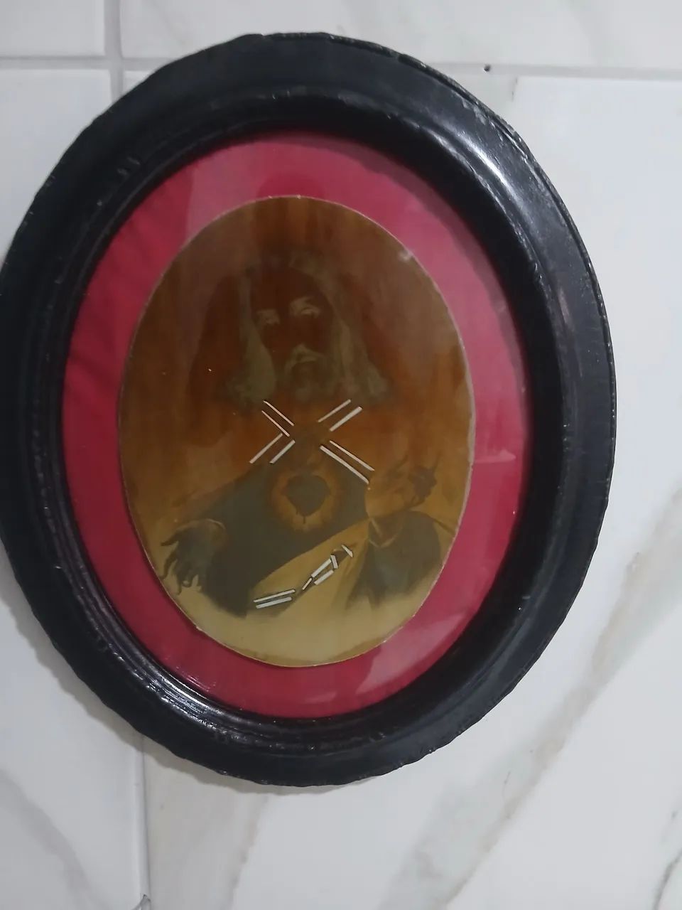 Moldura oval