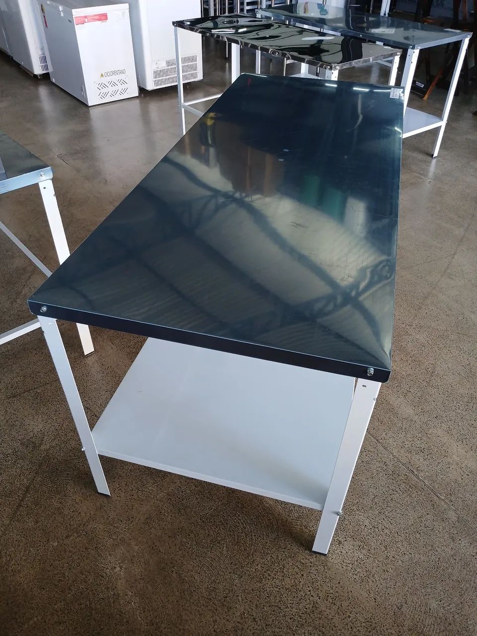 Mesa Inox 190x80 Com Paneleiro Braesi - Foto 3
