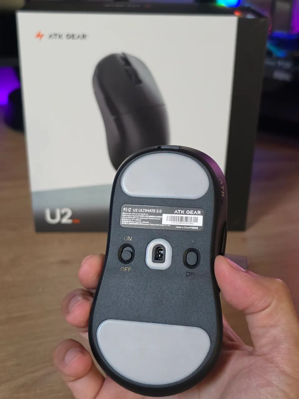 Mouse ATK U2 V2 Ultimate - Periféricos e Acessórios de Computador