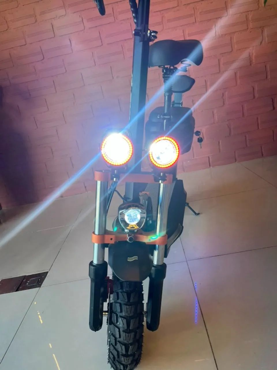 Patinete Elétrico 1000W Velocidade Até 49 km/h Autonomia de 35 a 45 km - Foto 2