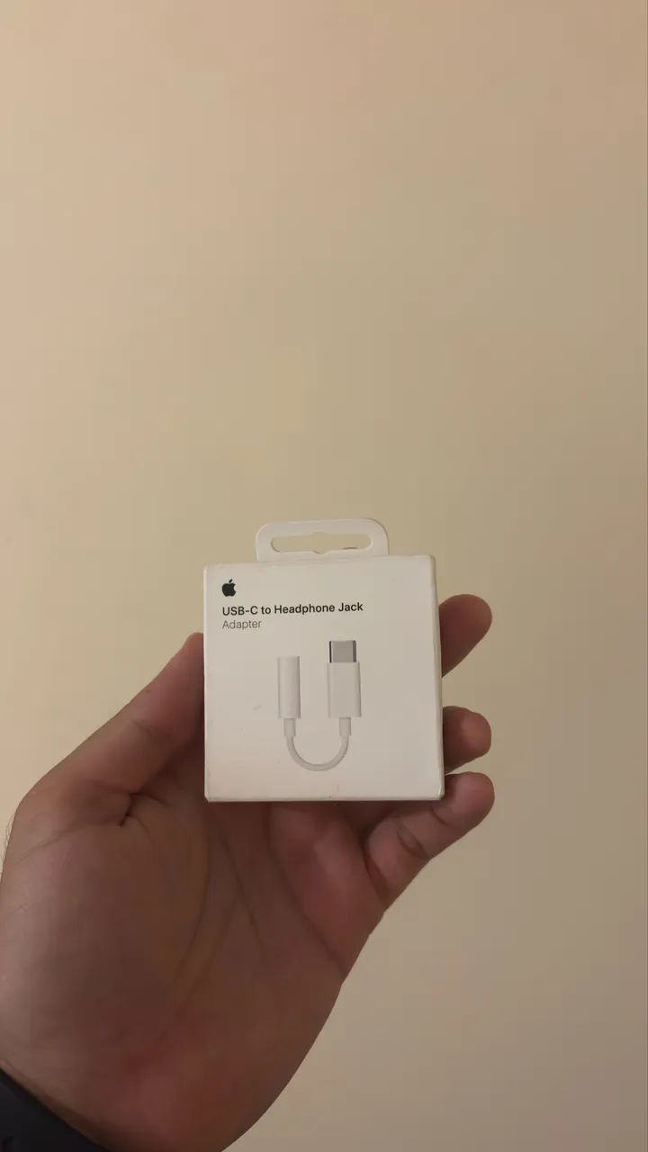 Adaptador de USB-C para fone de ouvido Apple ORIGINAL