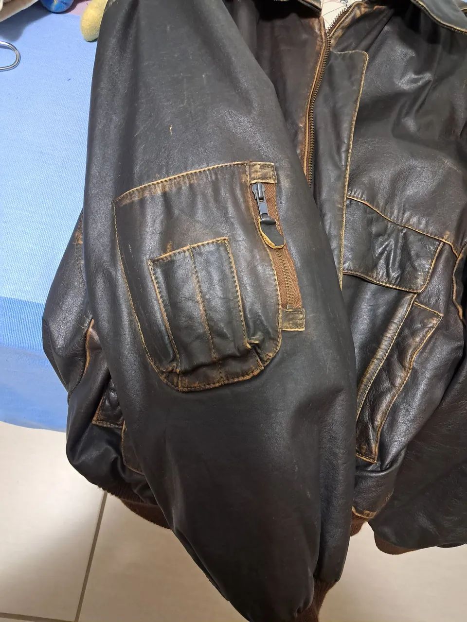 Jaqueta de Couro Legítimo  - Foto 3