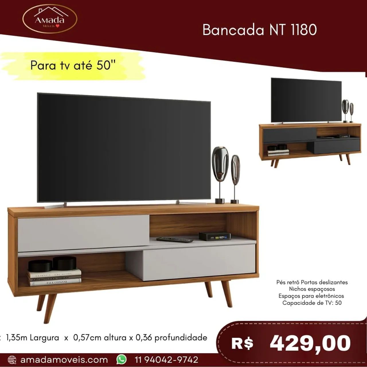Bancada NT 1180 - à pronta entrega 