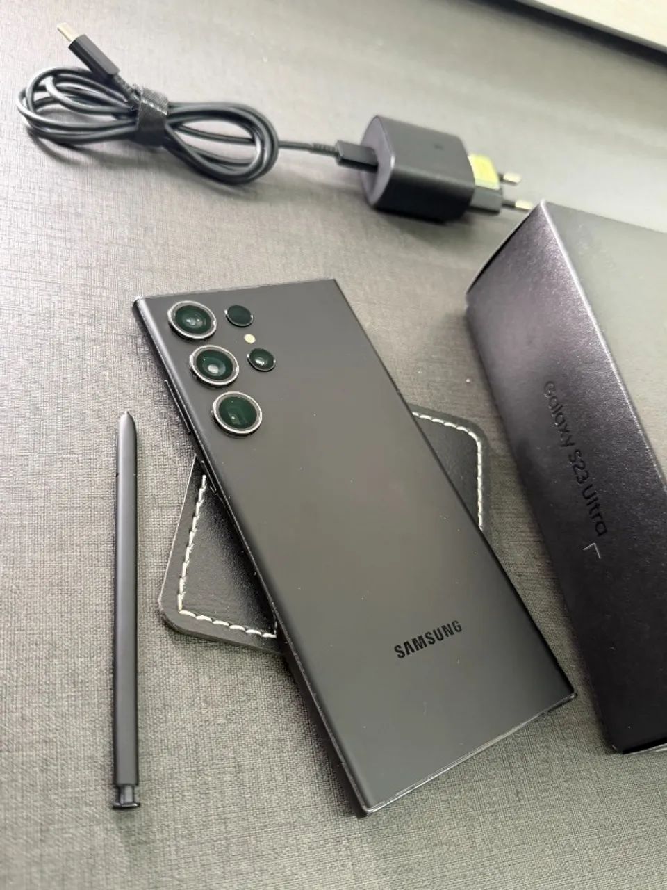 Galaxy S23 Ultra 256GB, Câmera 200 megapixels + NF - Celulares e