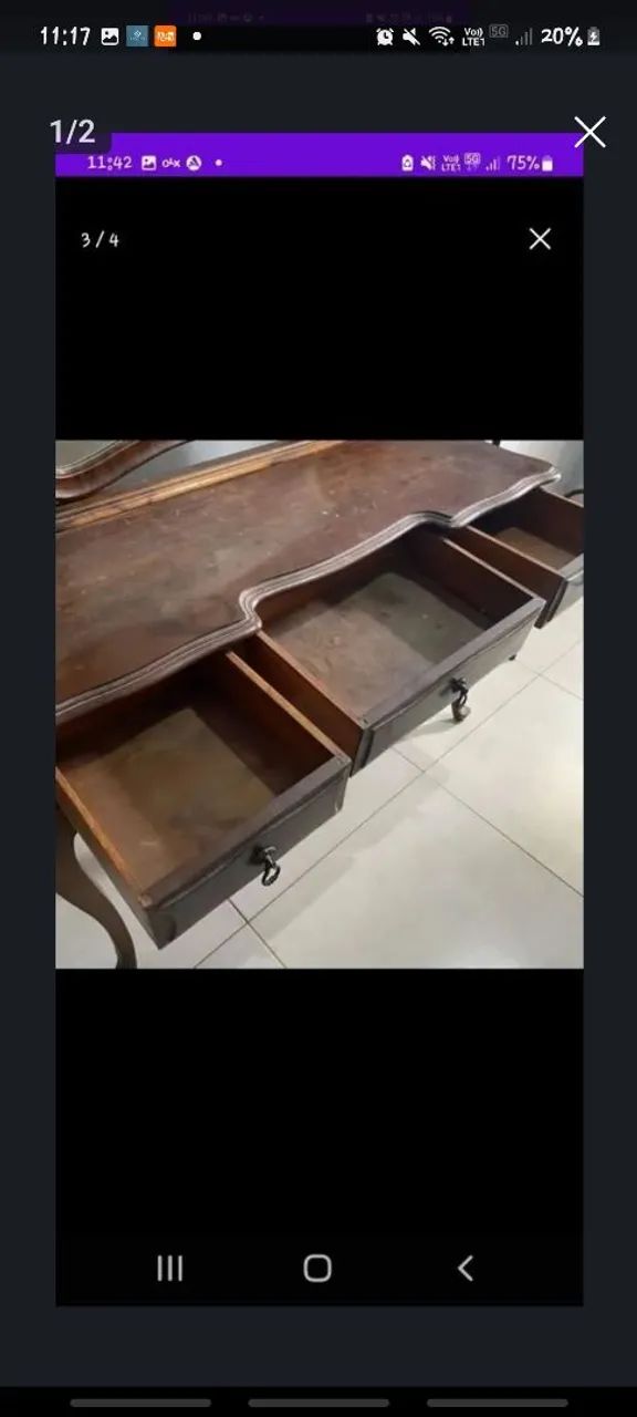 Penteadeira antiga 650,00 - Foto 4