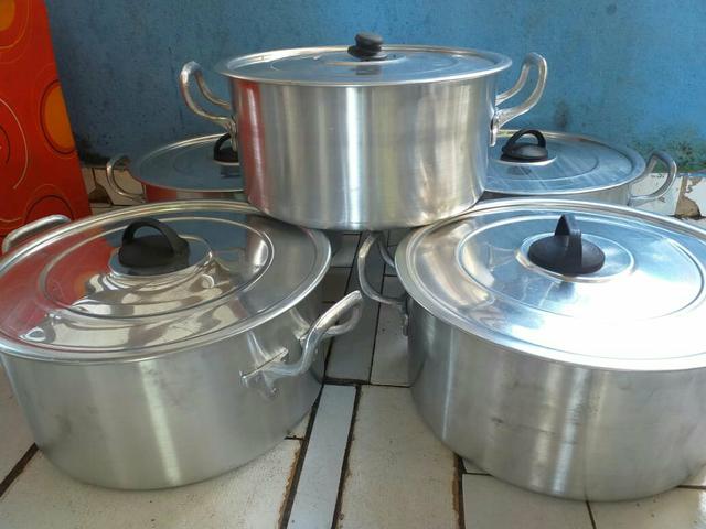 Caçarola de 25 lts de aluminio grossos