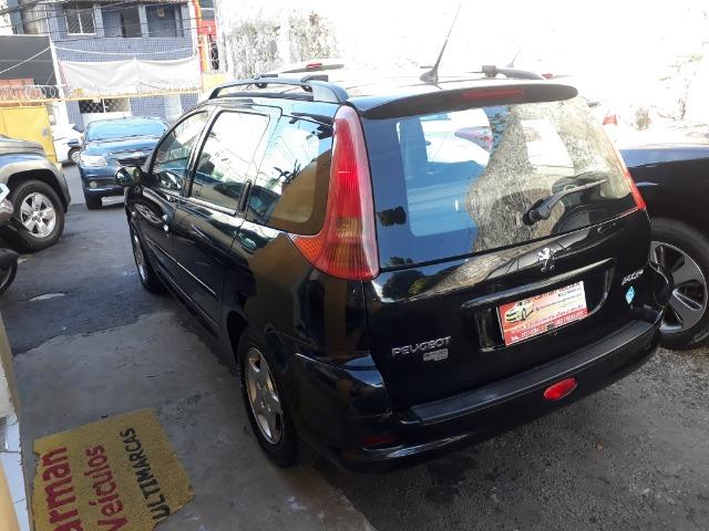 Peugeot sw feline 1.6 novissima financiamos sem entrada 20008 unico dono - Foto 5