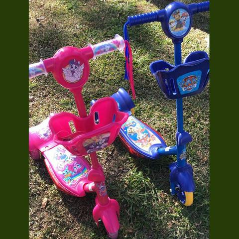 Patinete Infantil Patinete para Menina My Little Pony Patinete para Menino Patrulha Canina - Foto 6