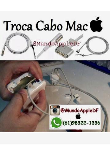Carregador Fonte para Apple Mac MacBook 45w temos também 60w e 85w - Foto 2