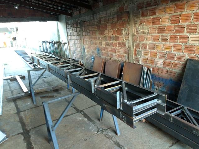 Treliças Metálicas Para Teto. Escadas Metálicas etc - Foto 4