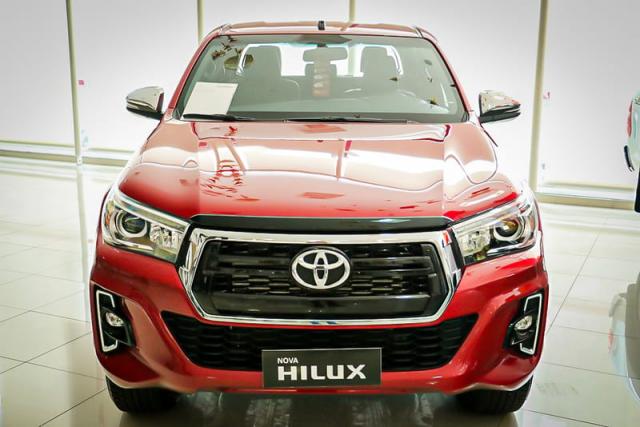 TOYOTA HILUX CD DSL 4X4 SRX AT 19/20 - Foto 3