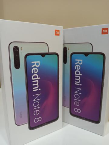 Celular Smartphone Redmi Note 8 Dual 64Gb Global Azul/Branco Xiaomi