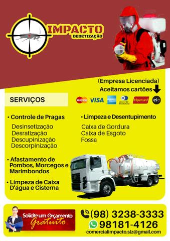 Dedetização e Limpeza de Fossa, Tel: *