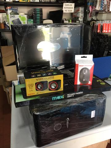 Promoção de computador completo ideal para qualquer comercio