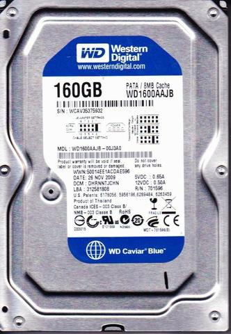 Hd wd 160gb sata